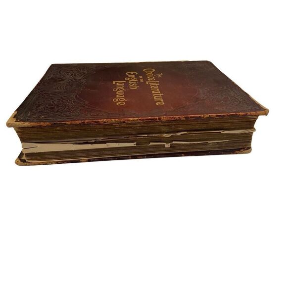 The Choice Literature Of The English Language 1898 Hardcover Book Antique - Picture 4 of 16